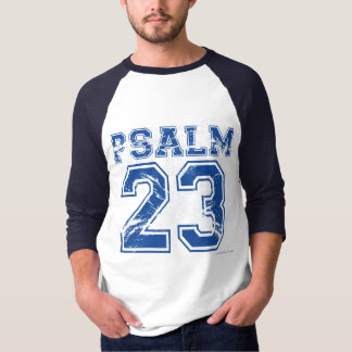 Psalm 23 Blue Sports Tee