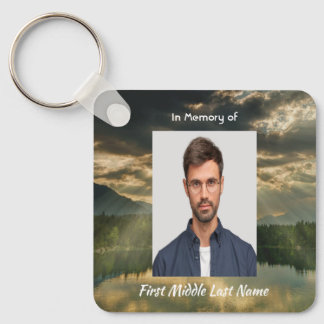 Psalm 23 Celebration of Life Service  Keychain