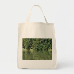 Psalm 23 He leads me beside the still waters Tote Bag