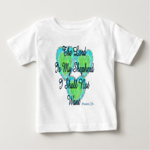 Psalm 23 hearts baby T-Shirt