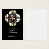 Psalm 23  - Inspirational Quotes - Wallet Card (Front & Back)