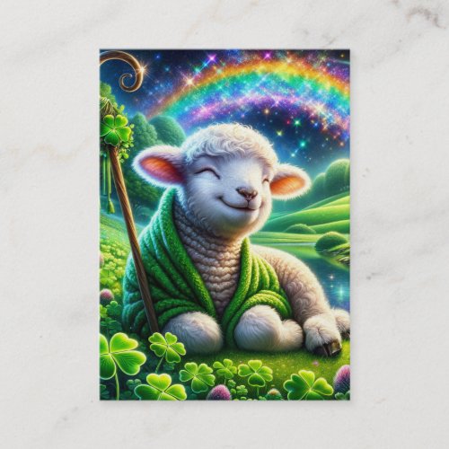 Psalm 23 KJV Cards _ Cheerful Lamb