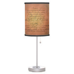 Psalm 23 Kjv Christian Bible Verse Table Lamp at Zazzle