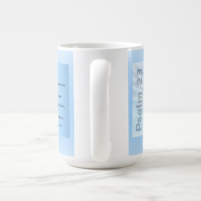 PSALM 23 -MUG COFFEE MUG (Handle)