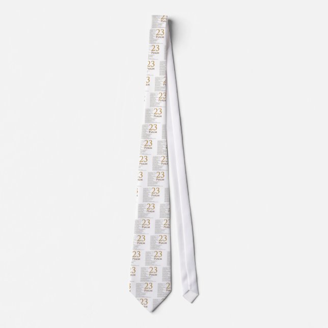PSALM 23 NECK TIE (Front)