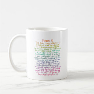 Psalm 23 NKJV The Lord is My Shepherd Coffee Mug