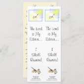 Psalm 23 Parody for Writers - Double Bookmark (Front/Back)