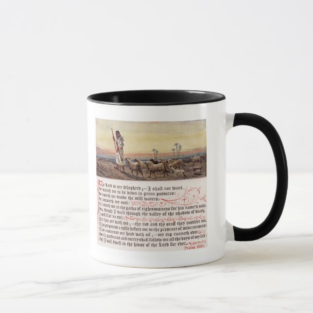 Psalm 23 SQ Mug (Right)