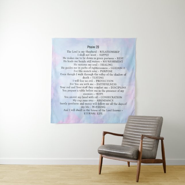 Psalm 23   tapestry (In Situ)