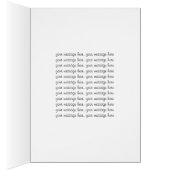 Psalm 23 - the LORD is my shepherd Cards (Inside (Right))
