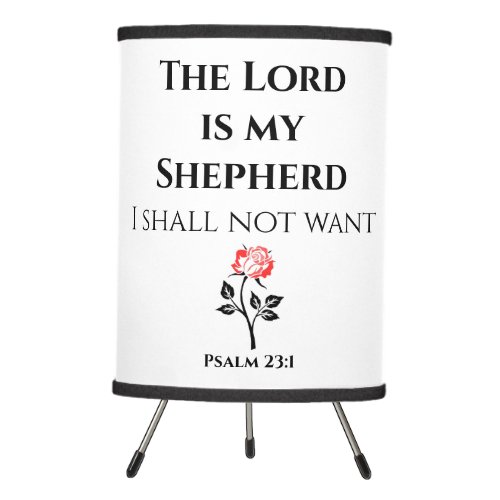 Psalm 23 The Lord is my Shepherd Christian Lamp