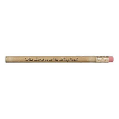 Psalm 23 The Lord is My Shepherd Christian Verse Pencil