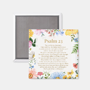 Psalm 23 The Lord is My Shepherd Magnet