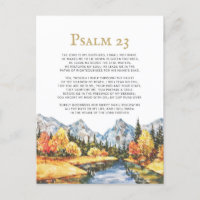 Psalm 23 The Lord is my Shepherd