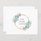 Psalm 23 The LORD is my shepherd, Scripture (Front/Back)