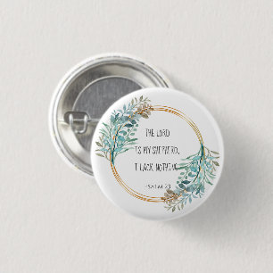 Psalm 23 The LORD is my shepherd, Scripture Button