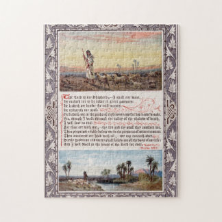 Psalm 23 Vintage Jigsaw Puzzle