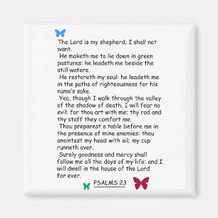PSALM 24 magnet