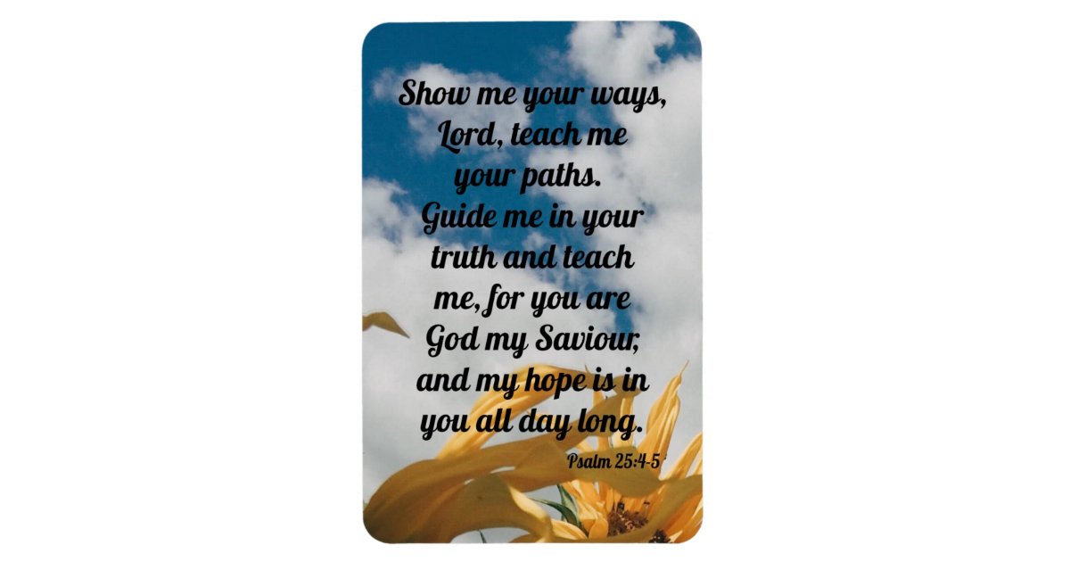 psalm-25-6-7-magnet-zazzle