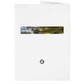 Psalm 27:1 at Dawn Cards (Back)
