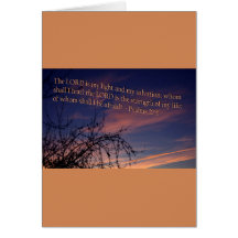 Psalm 27:1 at Dawn