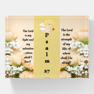 Psalm 27:1   paperweight