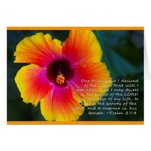 Psalm 27:4 (Front Horizontal)