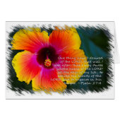 Psalm 27: 4 on White (Front Horizontal)