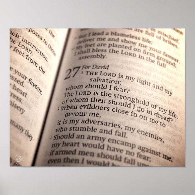 Psalm 27 [Print] Poster (Front)