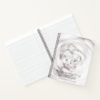 Psalm 30:5 Bible Study Bokeh Custom Notebook