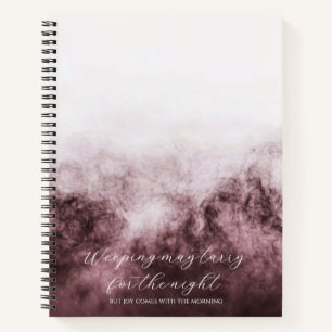 Psalm 30:5 Bible Study Custom Notebook