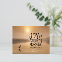 Psalm 30:5 Joy comes in the morning Bible Verse