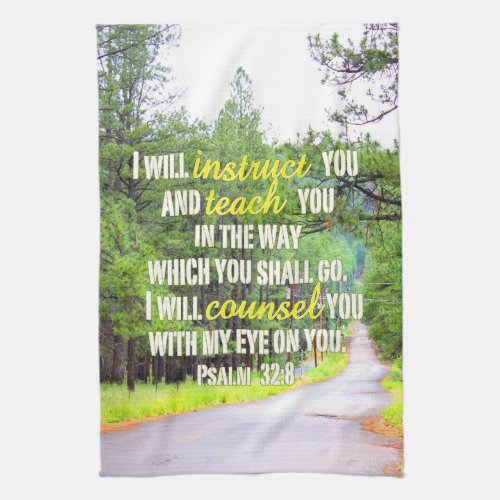 Psalm 328 Kitchen Towel