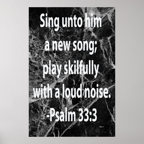 Psalm 333 poster