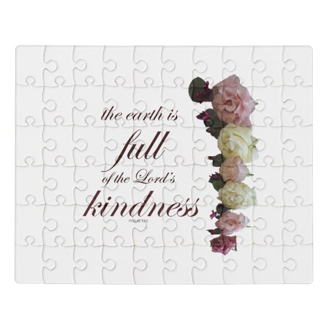 Psalm 33 jigsaw puzzle (Puzzle Horizontal)