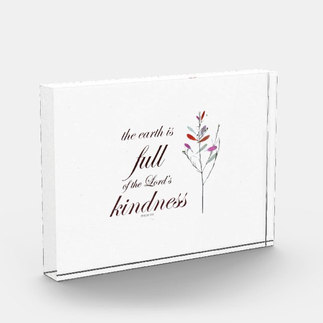 Psalm 33 photo block (Left)