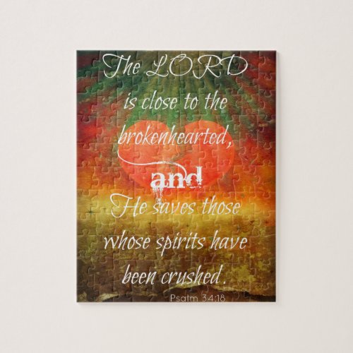 Psalm 3418 Love Jigsaw Puzzle