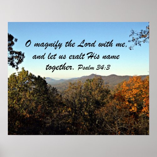 Psalm 343 poster