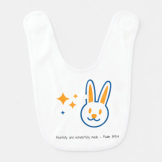 Psalm 34:4 Baby Bib