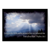 Psalm 34:4 dark background (Front Horizontal)
