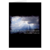 Psalm 34:4 dark background (Front)