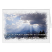 Psalm 34:4 light background (Front Horizontal)