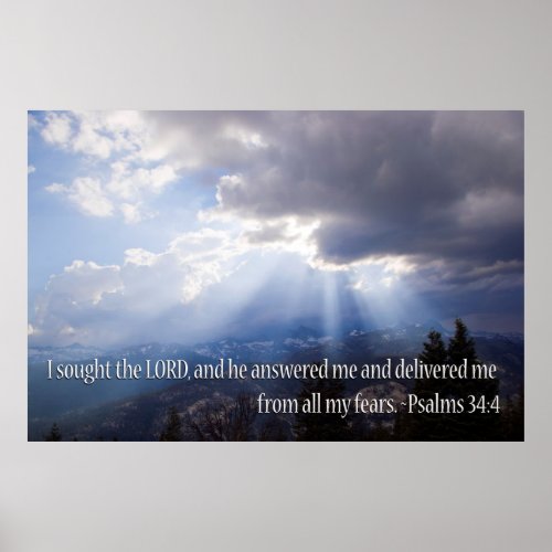 Psalm 344 poster