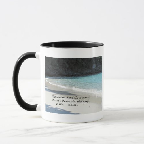 Psalm 348 Taste and see that the Lord is good Mug