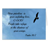 Psalm 36:7 (Front Horizontal)