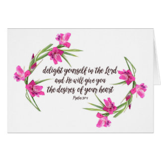 Psalm 37:4 cards