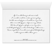 Psalm 37:4 One Wish.... Cards (Inside Horizontal (Bottom))