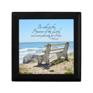 Psalm 37:7 Be still in the Presence of the Lord, Gift Box
