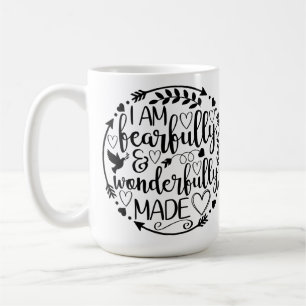Psalm 39 Wonderfully Made Christian Scripture Coffee Mug
