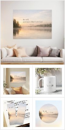 Psalm 46:10 Be Still and Know | Christian Faith 